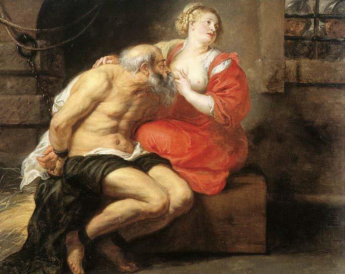 Peter Paul Rubens Cimon and Pero